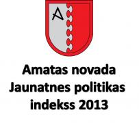 Amatas novada Jaunatnes politikas indekss 2013
